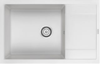 Мойка кухонная Paulmark Flugen PM317850-WH белый